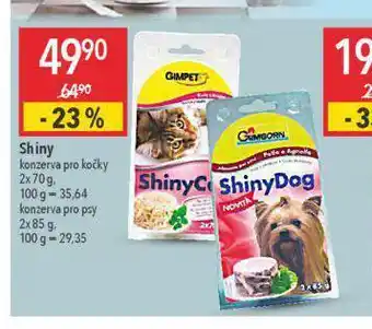 Globus Shiny konzerva pro kočky nabídka