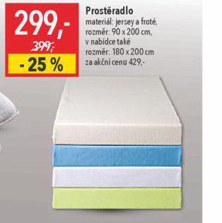 Globus Prostěradlo nabídka