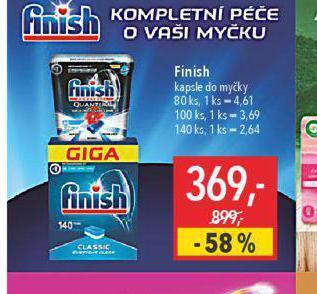 Globus Finish kapsle do myčky nabídka