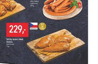 Globus Selský kuřecí steak marinovaný nabídka