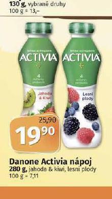 Coop Danone activia nápoj nabídka