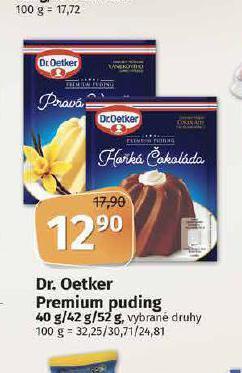Coop Dr. oetker premium puding nabídka