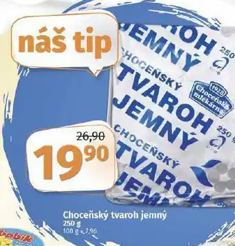 Coop Choceňský tvaroh jemný nabídka
