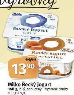 Coop Milko řecký jogurt nabídka