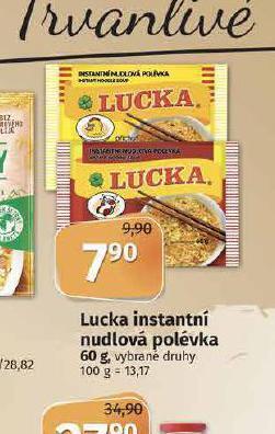 Lucka instantní nudlová polévka