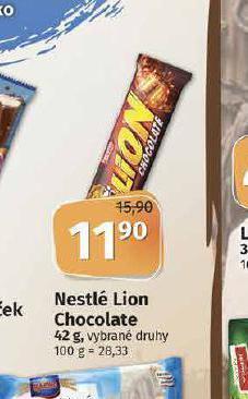 Coop Nestlé lion chocolate nabídka