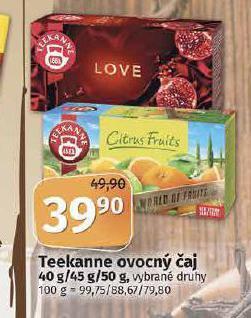 Coop Teekanne ovocný čaj nabídka