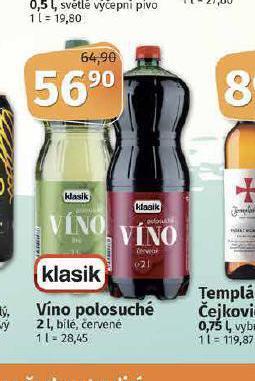 Coop Víno polosuché nabídka