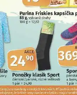Coop Ponožky klasik sport nabídka