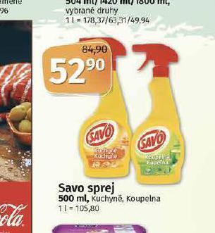 Coop Savo sprej nabídka