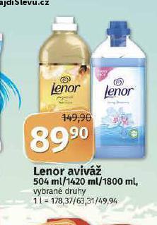 Coop Lenor aviváž nabídka