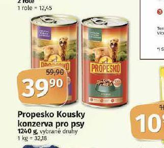 Coop Propesko kousky pro psy nabídka