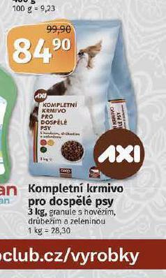 Coop Axi kompletní krmivo pro dospělé psy nabídka
