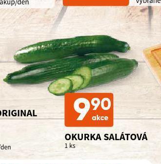 Terno Okurka salátová nabídka