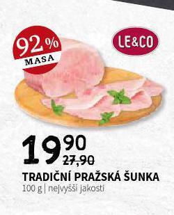 Terno Tradiční pražská šunka nabídka
