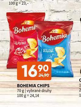 Terno Bohemia chips nabídka