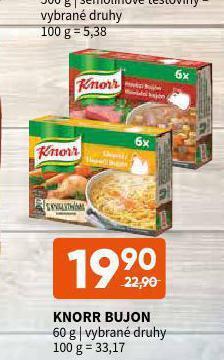 Terno Knorr bujon nabídka