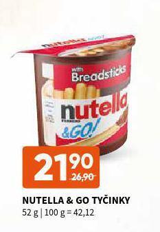 Terno Nutella & go tyčinky nabídka