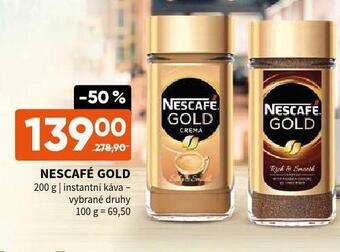 Terno Nescafé gold instantní káva nabídka