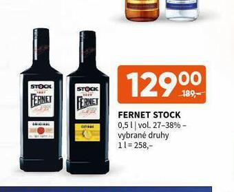 Terno Fernet stock nabídka