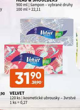 Terno Velvet kosmetické ubrousky nabídka