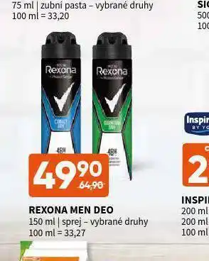 Terno Rexona men deo sprej nabídka
