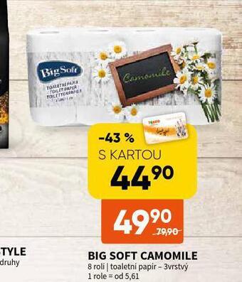 Terno Big soft toaletní papír nabídka