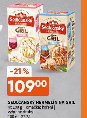 Terno Sedlčanský hermelín na gril nabídka