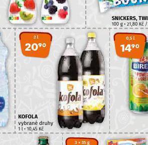 Terno Kofola nabídka