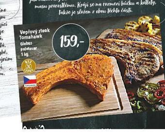 Globus Vepřový steak tomahawk nabídka