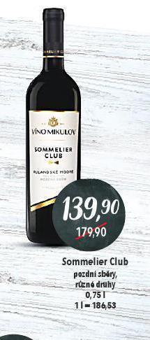 Globus Sommelier club nabídka
