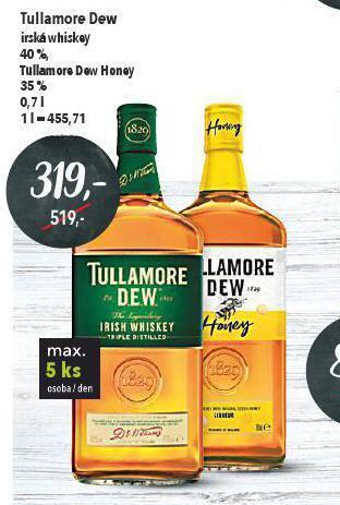 Globus Tullamore dew 40% nabídka