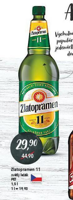Globus Pivo zlatopramen 11 nabídka