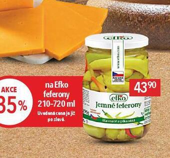 Globus Efko feferony nabídka