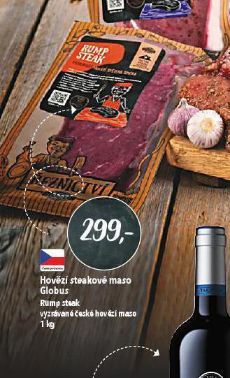 Globus Hovězí steakové maso nabídka