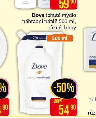 Teta Dove tekuté mýdlo nabídka