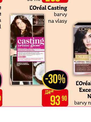 Teta Loreal casting barva na vlasy nabídka