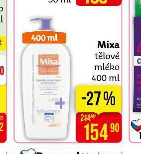 Teta Mixa tělové mléko nabídka