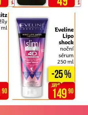 Teta Eveline lipo shock nočné sérum nabídka