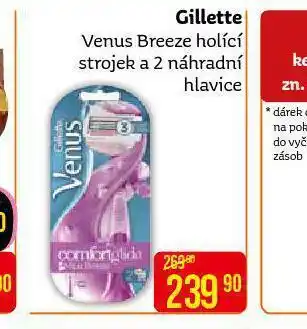 Teta Gillette venus breeze holicí strojek nabídka