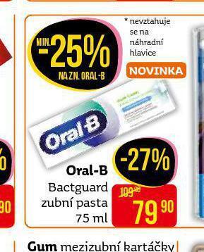 Teta Oral-b zubní pasta nabídka