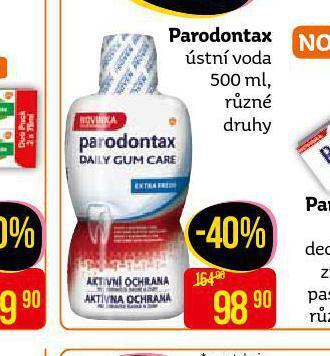 Teta Parodontax ústní voda nabídka