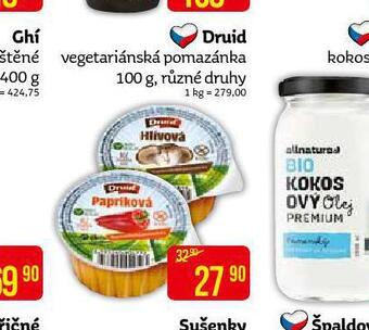 Druid vegetariánksá pomazánka