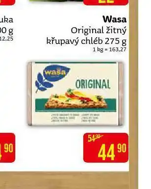 Teta Wasa originál žitný křupavý chléb nabídka