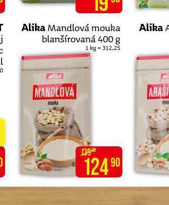 Teta Alika mandlová mouka blanšírovaná nabídka