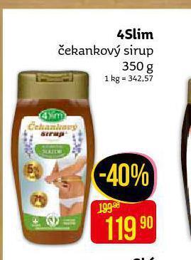 Teta 4slim čekankový sirup nabídka