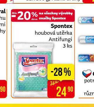 Teta Spontex houbová utěrka nabídka