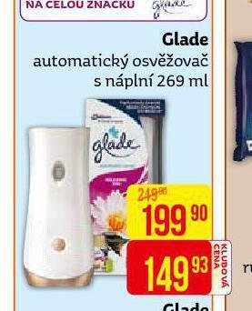 Teta Glade automatický osvěžovač s náplní nabídka