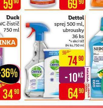 Teta Dettol sprej nabídka