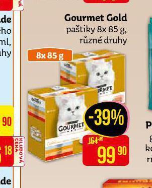 Teta Gourmet gold paštiky pro kočky nabídka